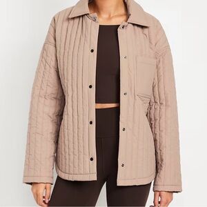 Old Navy Women's Quilted Brown Jacket